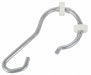 Shower Curtain Hooks 1 3/5 in W PK13