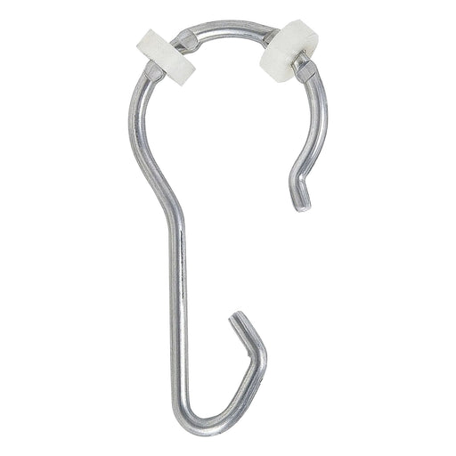 Shower Curtain Hooks 1 3/5 in W PK13