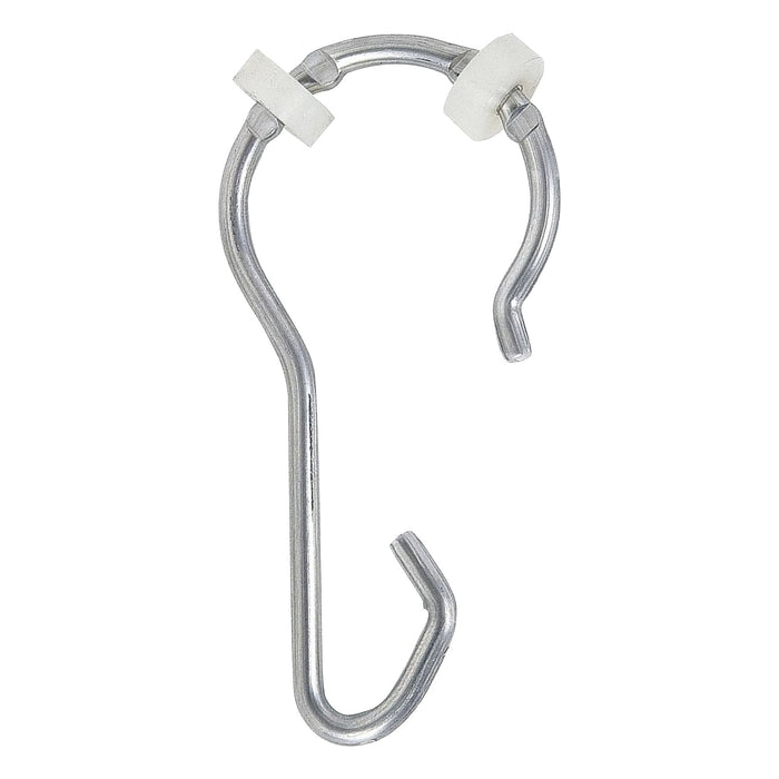 Shower Curtain Hooks 1 3/5 in W PK13