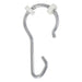 Shower Curtain Hooks 1 3/5 in W PK13