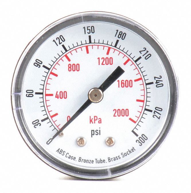 Pressure Gauge Test 2 In