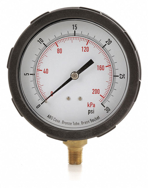 D1382 Pressure Gauge Test 4 In