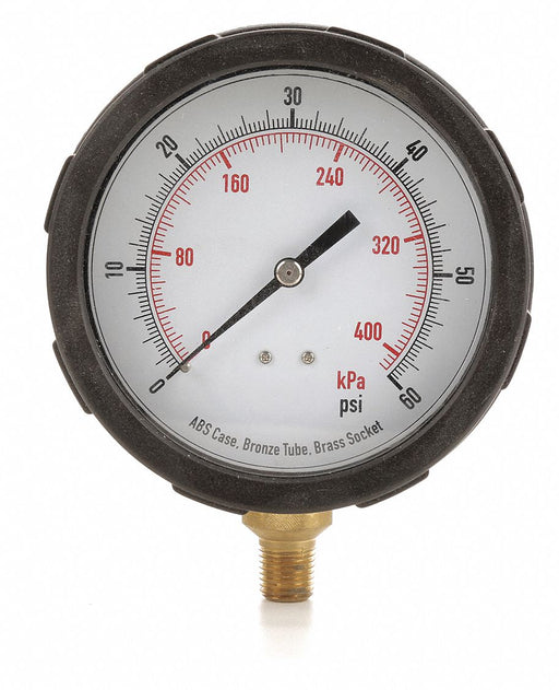 D1382 Pressure Gauge Test 4 In