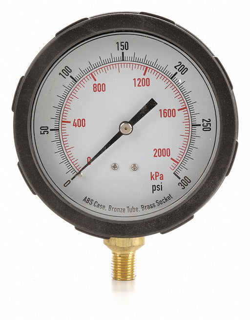 D1382 Pressure Gauge Test 4 In