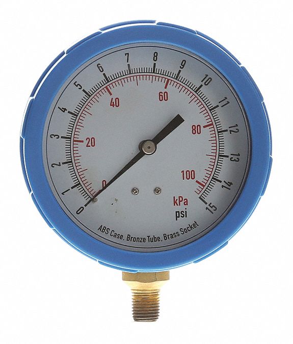 D1382 Pressure Gauge Test 4 In