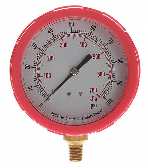 D1382 Pressure Gauge Test 4 In