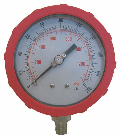D1382 Pressure Gauge Test 4 In