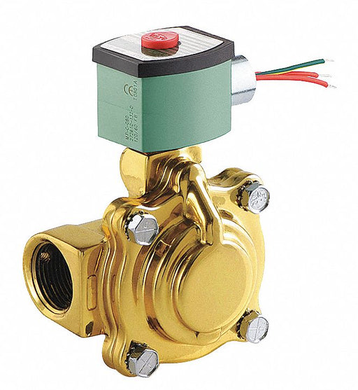 Solenoid Valve Brass NC Air Inert Gas