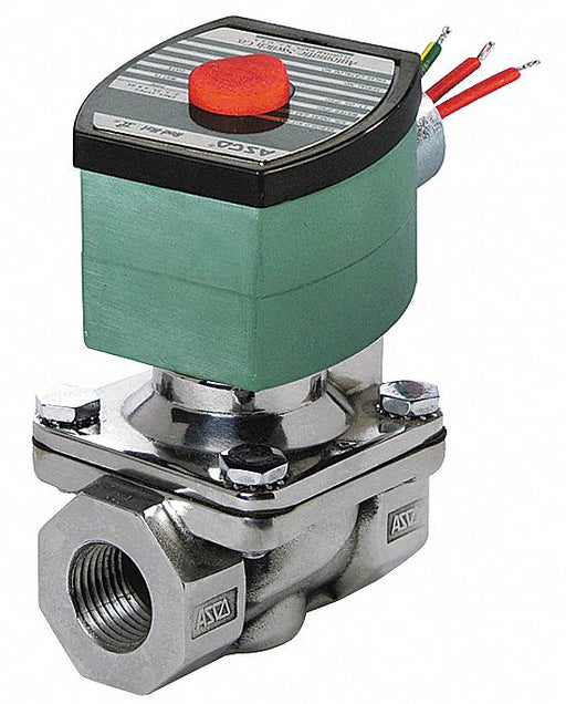 Solenoid Valve SS NC Air Inert Gas Water