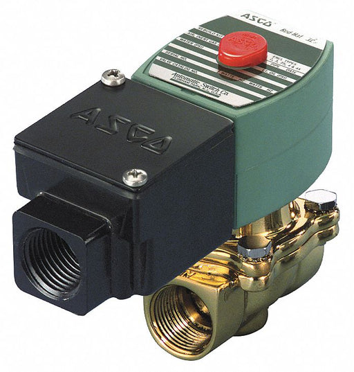 Solenoid Valve Brass NC Air Inert Gas