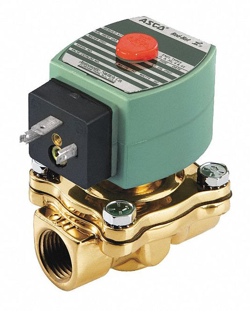 Solenoid Valve Brass NC Air Inert Gas