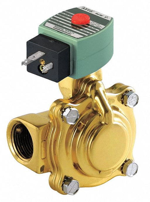 Solenoid Valve Brass NC Air Inert Gas