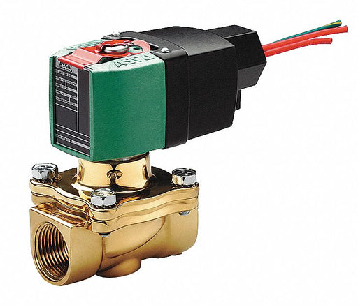Solenoid Valve Brass NO Air Inert Gas