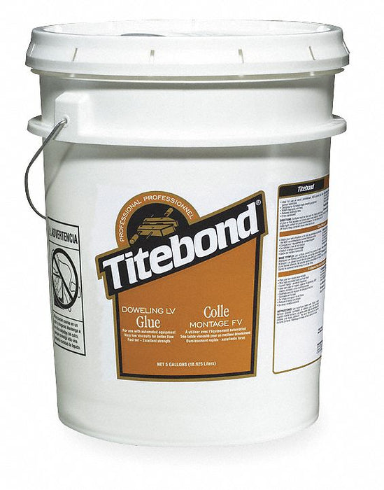 Glue Doweling Low Viscosity 5 Gal White