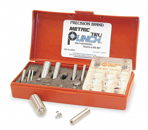 Punch and Die Set 9pc ool Steel