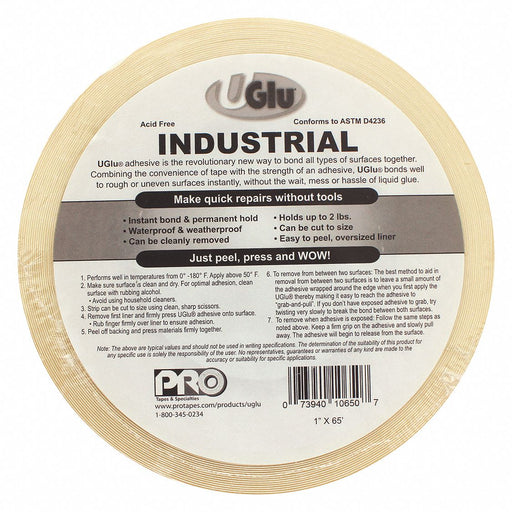 Film Tape Amber 21-5/8 yd L 1 in W