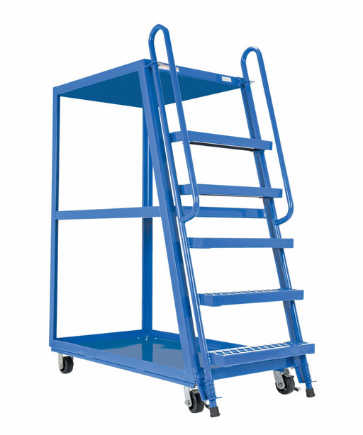 Stock Picking Ladder Cart 63-1/2 in H