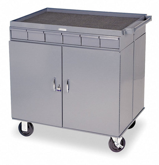 2 Sided Mobile Cabinet Bench 34 W 24 D