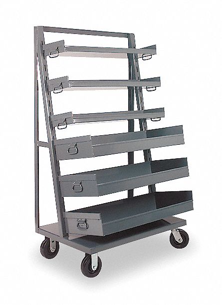 Bin Cart 38x24x64 in 1500 lb Cap.