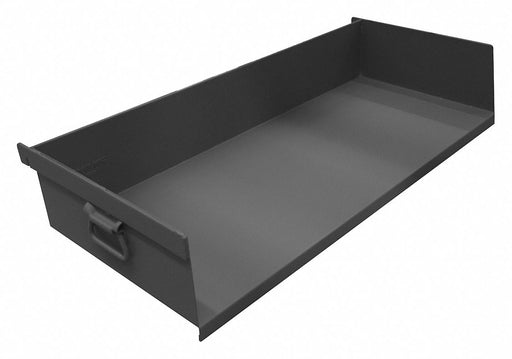 Service Cart Tray 250 lb Gray Steel