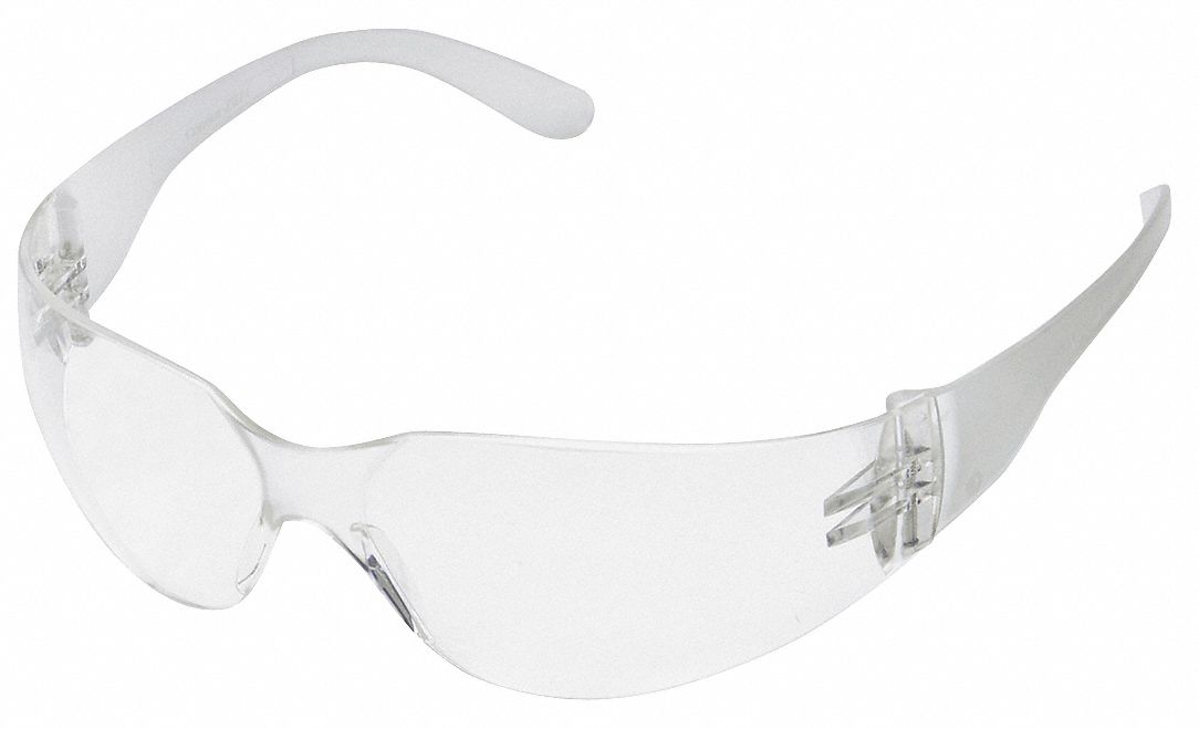 Safety Glasses Clear Uncoated
