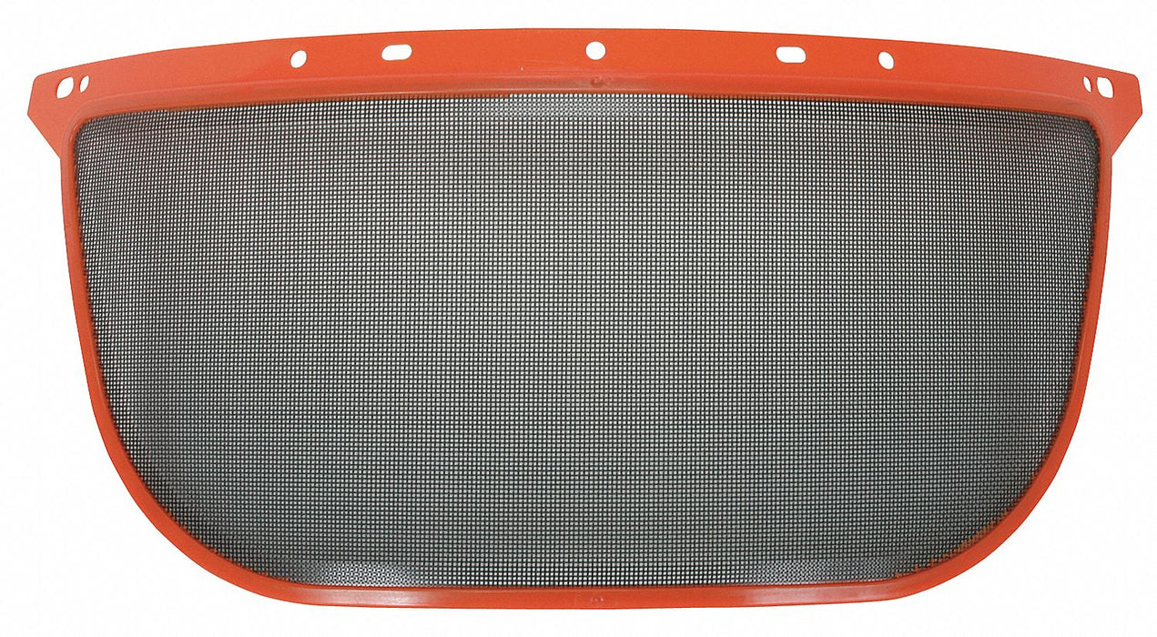 FaceShieldVisor Org Blk SteelMesh