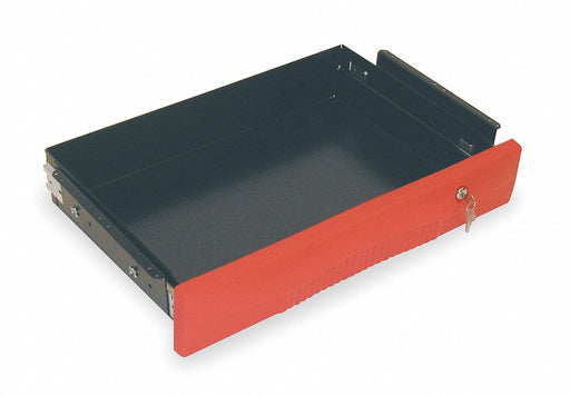 Drawer 40 lb Red Steel 25 in L