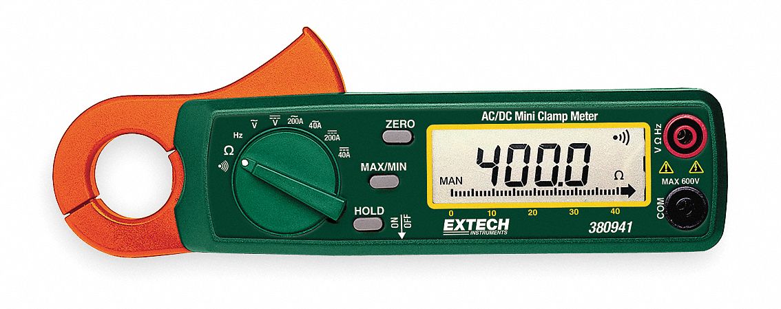 Clamp Meter 200A 400 Ohms