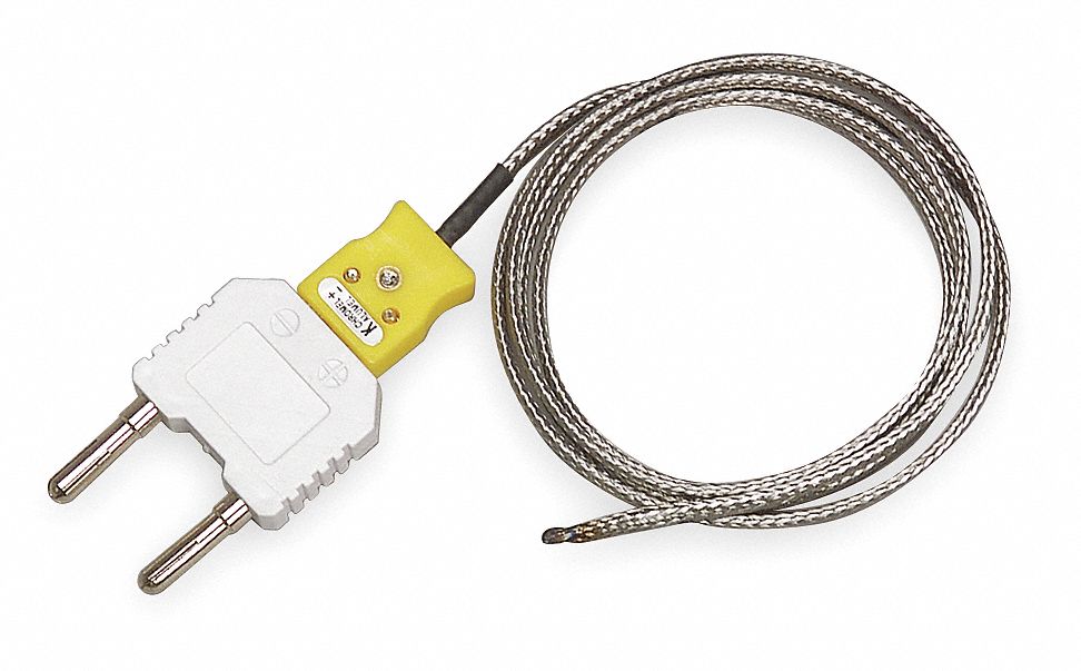 Bead Wire Temp Probe -58 to 1000 Deg F