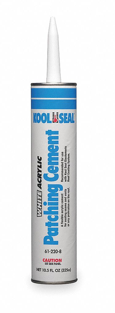 Acrylic Patching Cement 105oz Tube White