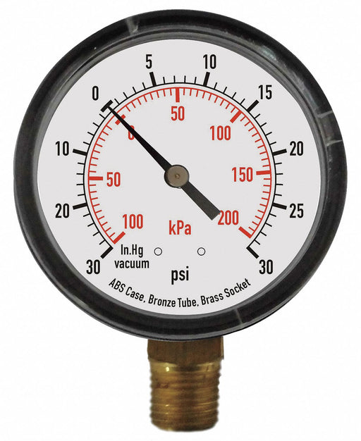 D1343 Pressure Gauge Test 2-1/2 In