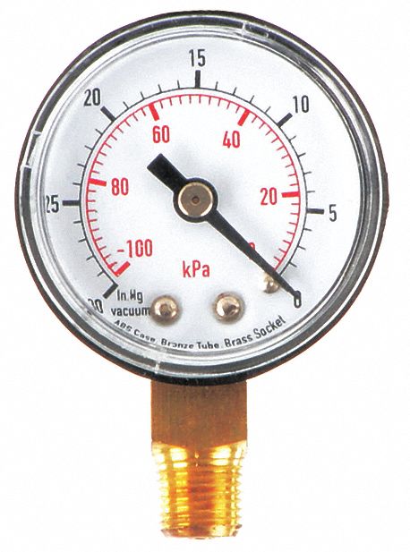 Vacuum Gauge Test 1-1/2 In