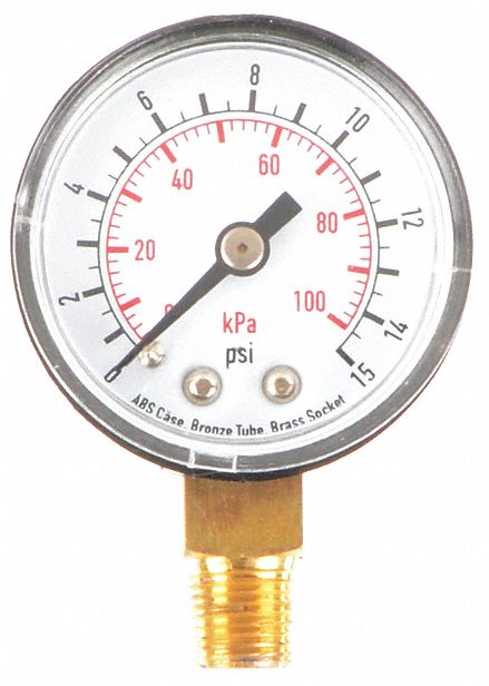 Pressure Gauge Test 1-1/2 In
