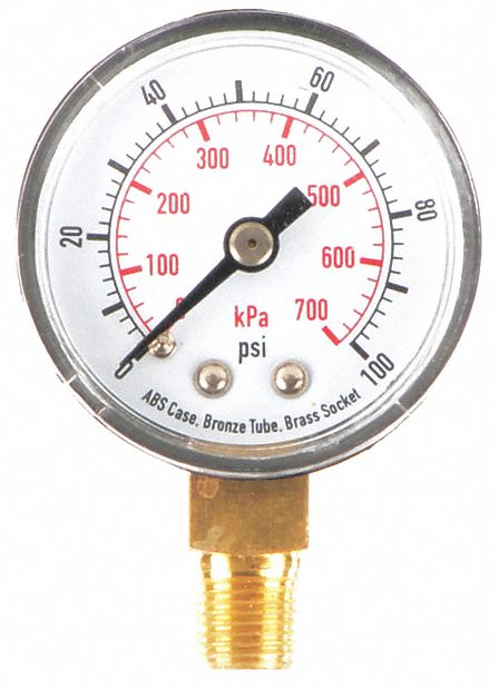 Pressure Gauge Test 1-1/2 In