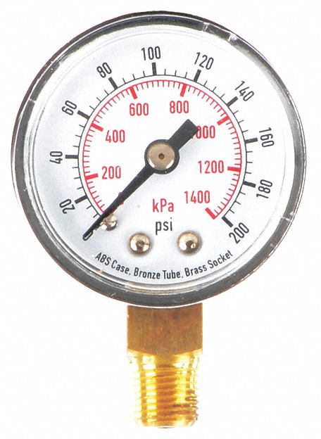 Pressure Gauge Test 1-1/2 In