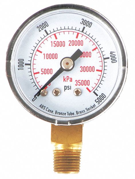 D1334 Pressure Gauge Test 1-1/2 In