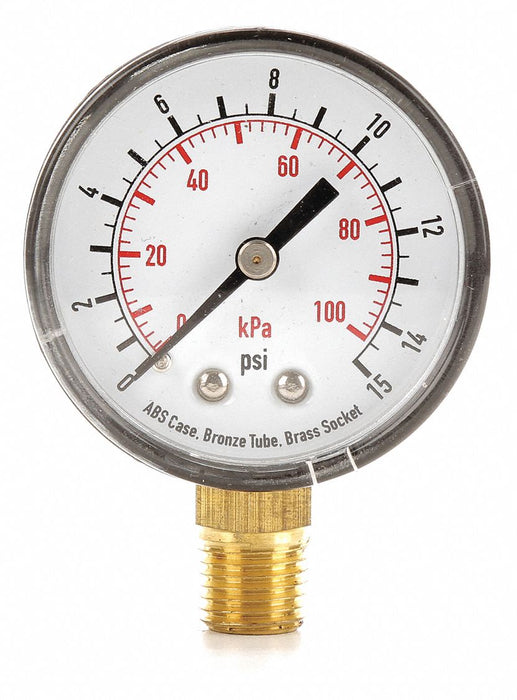 Pressure Gauge Test 2 In