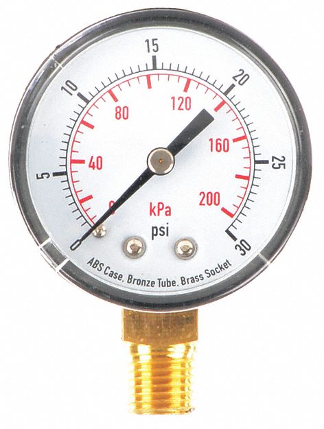 Pressure Gauge Test 2 In