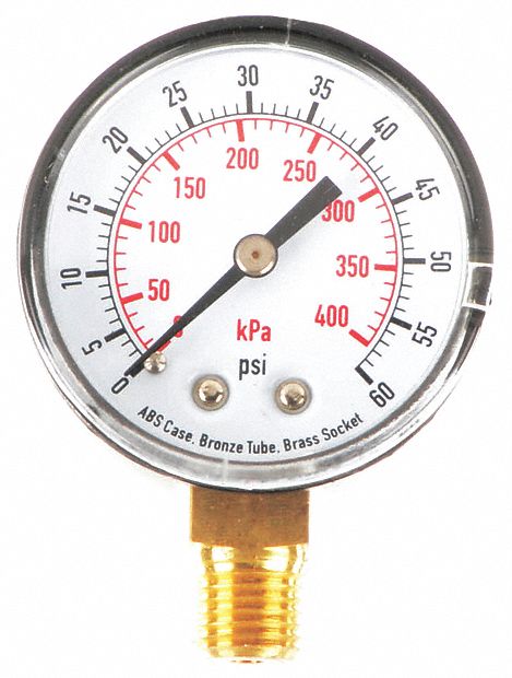 Pressure Gauge Test 2 In