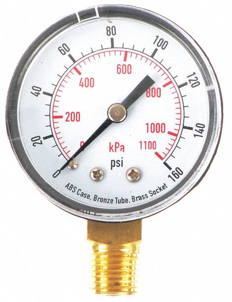 Pressure Gauge Test 2 In