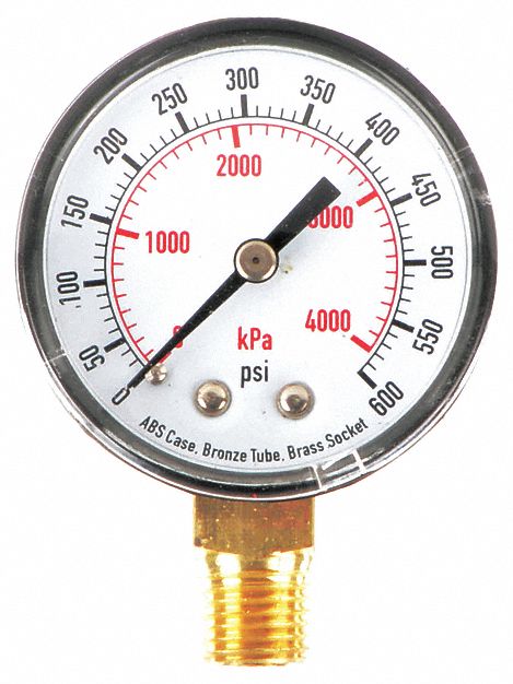 Pressure Gauge Test 2 In