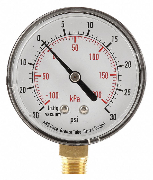 Compound Gauge Test 2-1/2 In