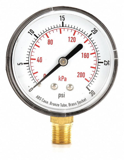 D1343 Pressure Gauge Test 2-1/2 In