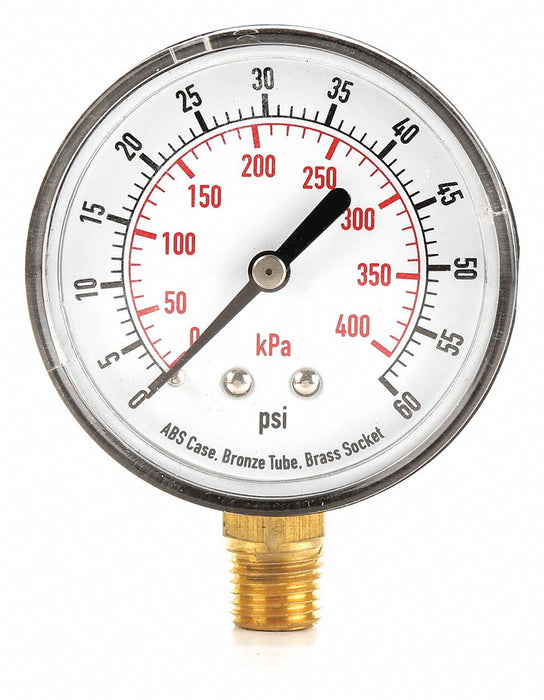 D1343 Pressure Gauge Test 2-1/2 In