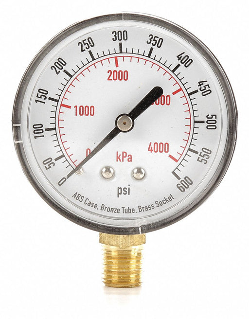 D1343 Pressure Gauge Test 2-1/2 In