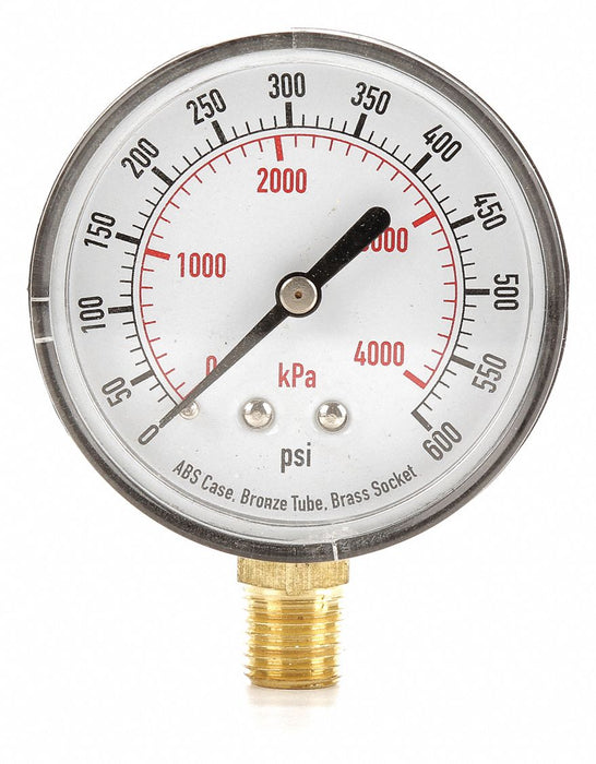 D1343 Pressure Gauge Test 2-1/2 In