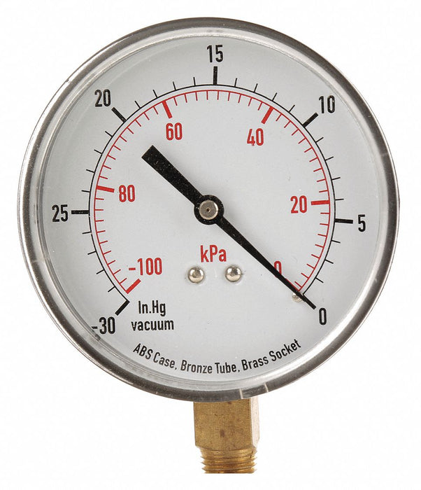 Vacuum Gauge Test 3-1/2 In
