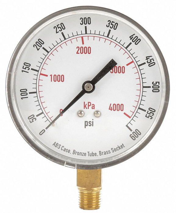 Pressure Gauge Test 3-1/2 In