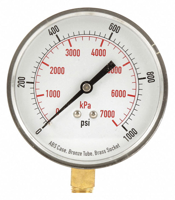 D1348 Pressure Gauge Test 3-1/2 In