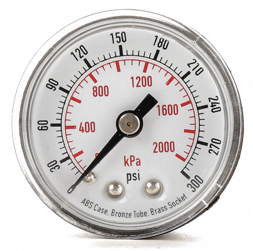 D1335 Pressure Gauge 0to300 psi 0to2000 kPa